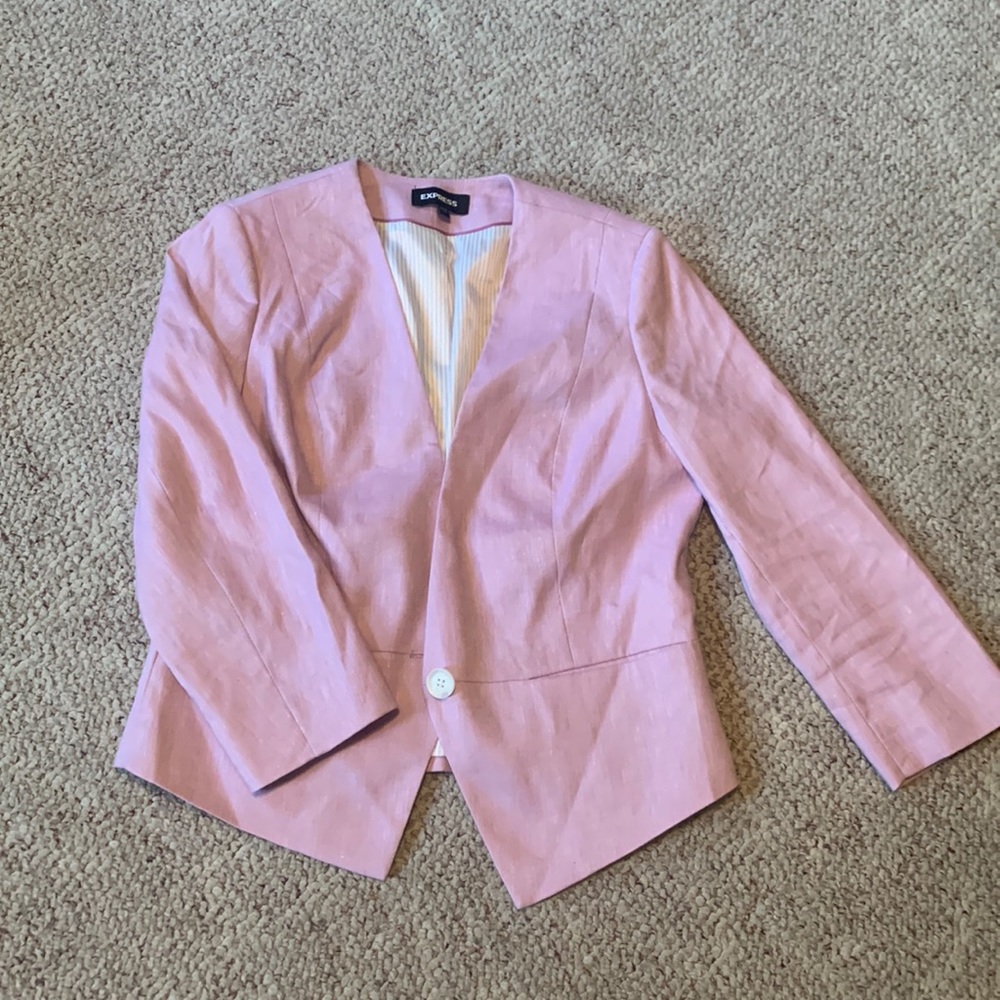 Express lavender blazer